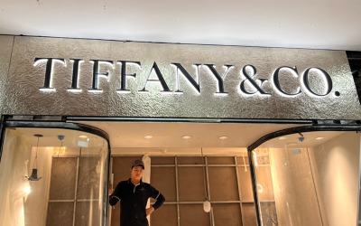 Dự án: Thi công logo TIFFANY & CO.